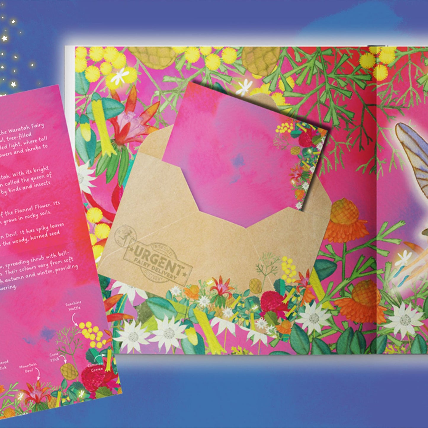 "My Letters from Australian Flower Fairies Book"