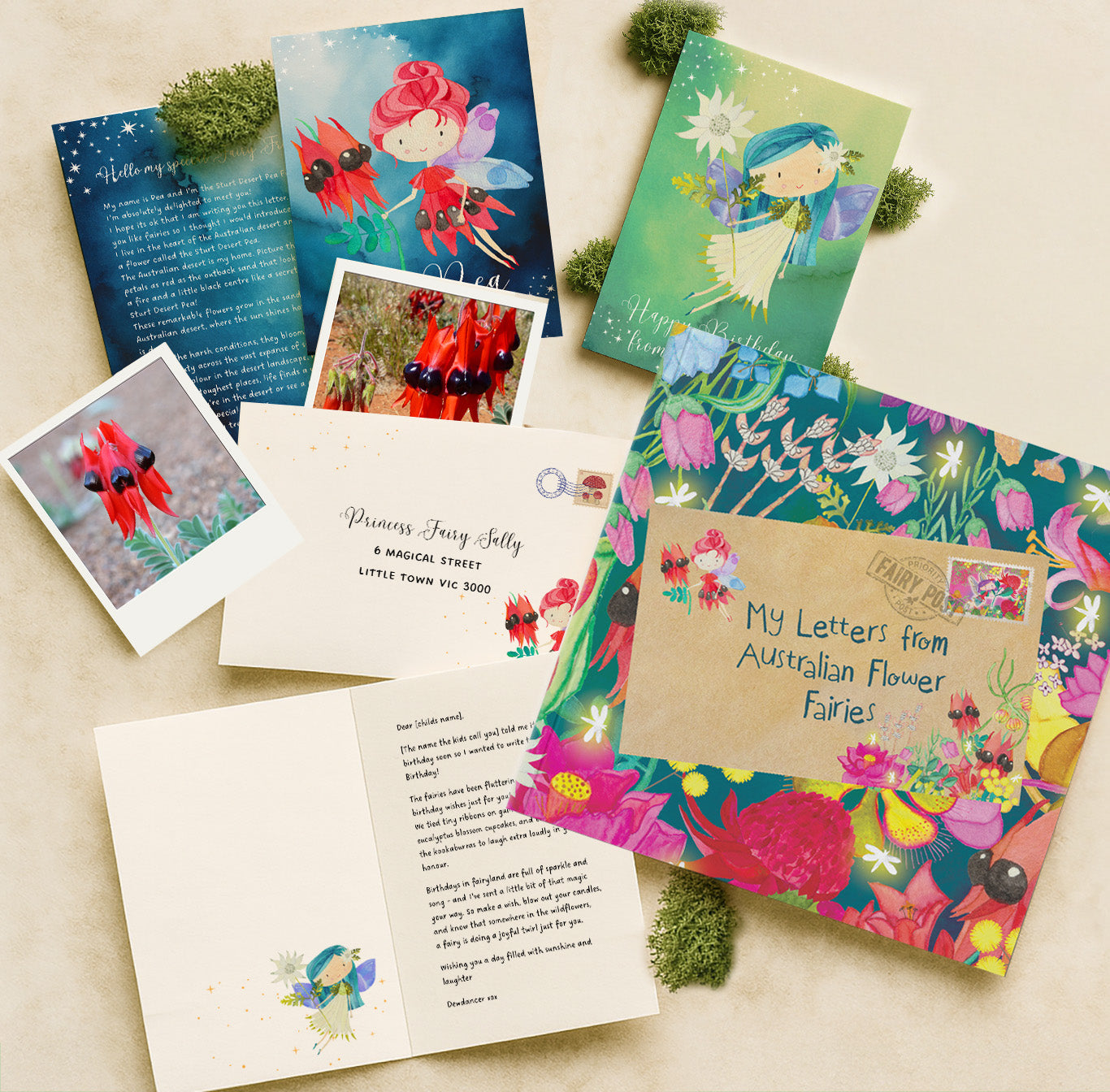 Fairy Mail Birthday Bundle – Book, card + 6 month subscription. The Perfect Birthday Surprise! SAVE $40