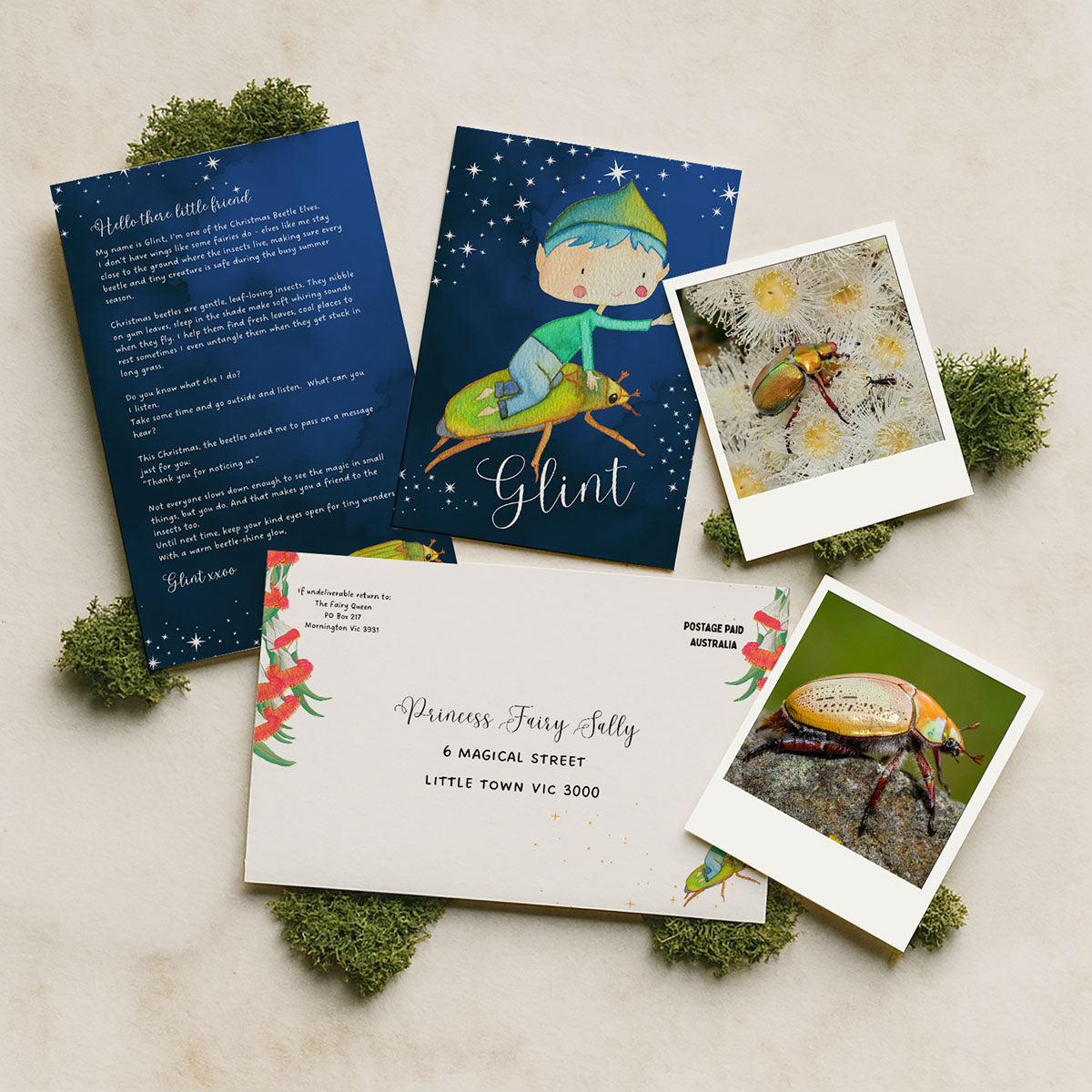 6 month Elf Mail Subscription Christmas Gift (Elf Mail subscription starts January)