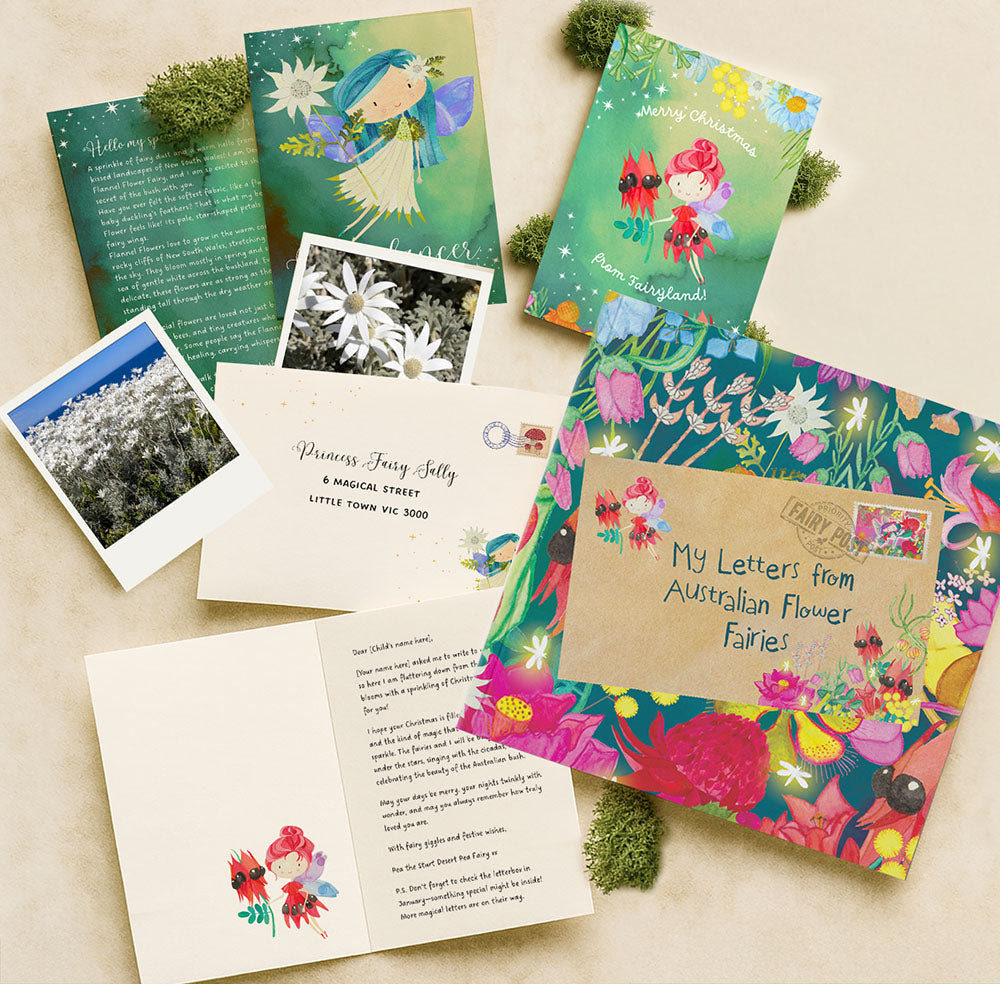 Fairy Mail Classic Christmas Bundle – Book + Card + 6 month Subscription - The Perfect Christmas Surprise! SAVE $40
