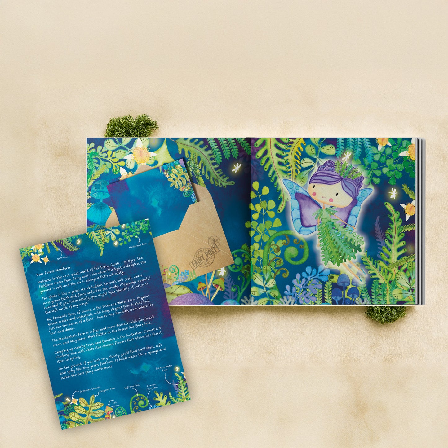 My Letters from Australian Flower Fairies Book