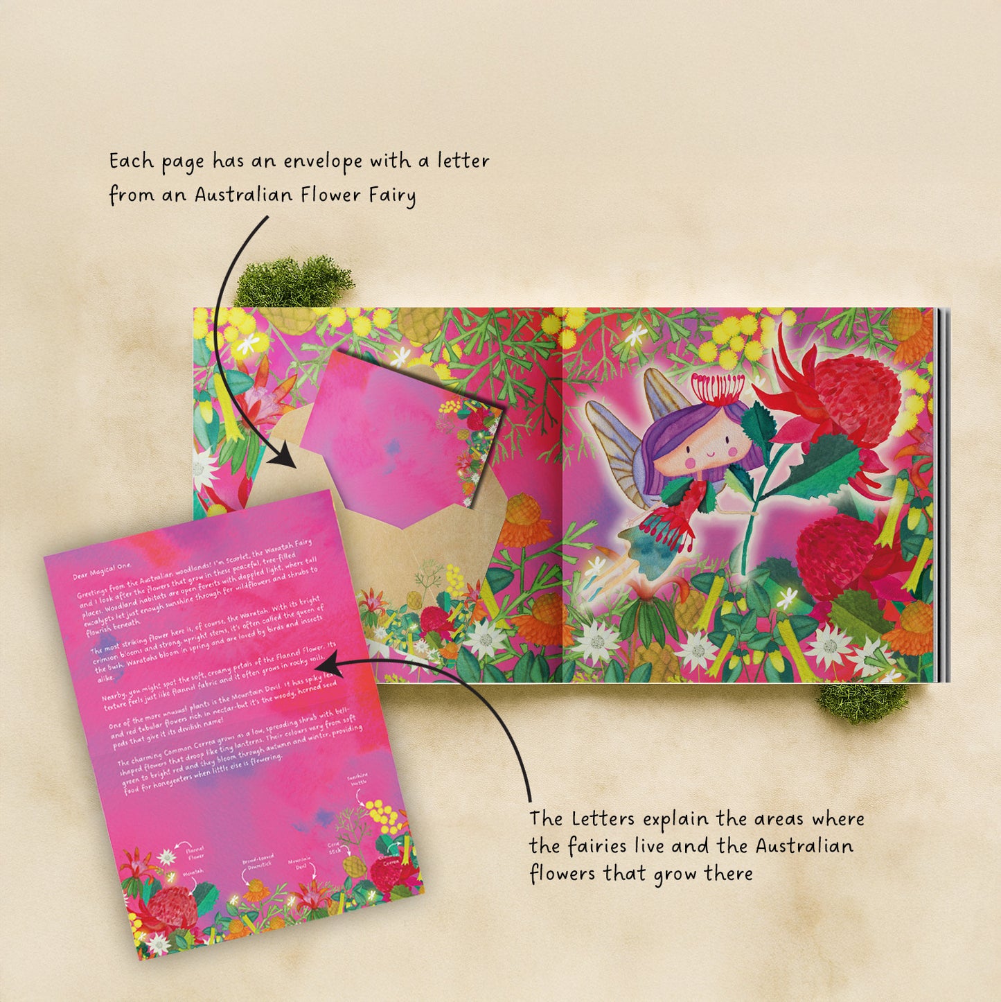 My Letters from Australian Flower Fairies Book