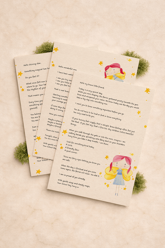 First Day of School Fairy Letter Ideas - Fairy Mail