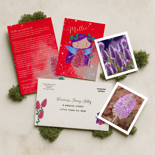 12 Months of Fairy Mail – Christmas Gift (Letters Start January and include a Christmas Card) - Fairy Mail