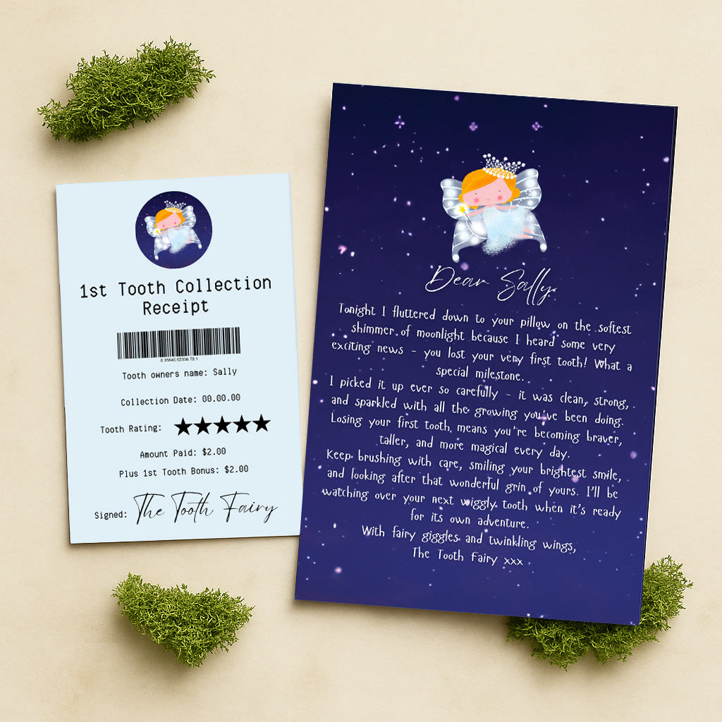 Printable Tooth Fairy Letters - 1st Tooth letter