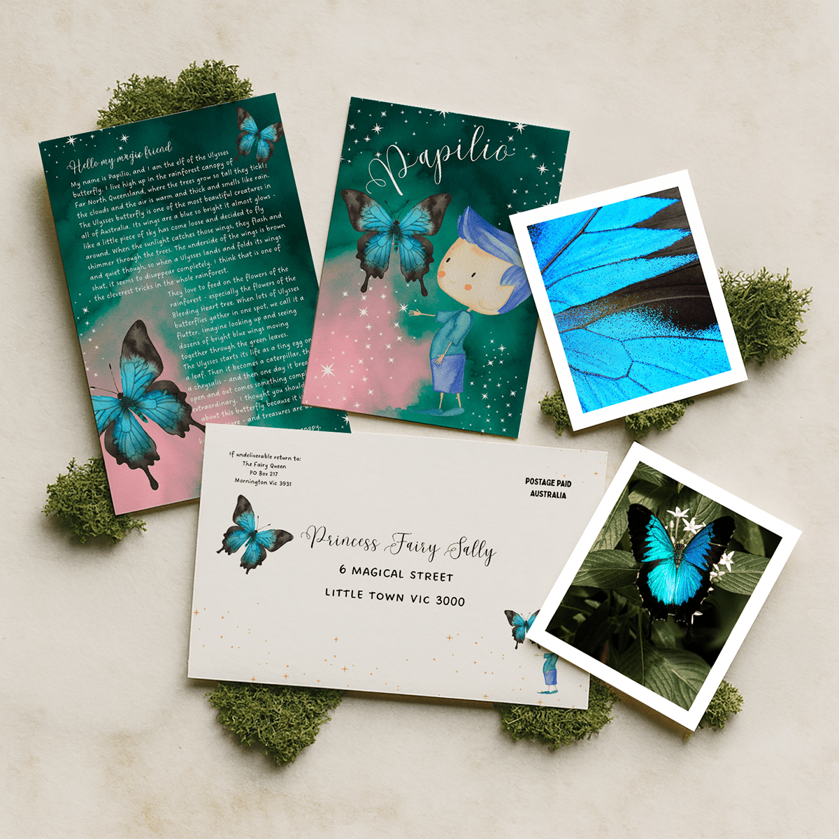 6 month Elf Mail Subscription - Fairy Mail