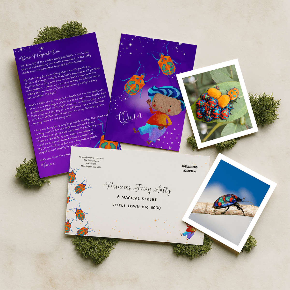 6 month Elf Mail Subscription - Fairy Mail