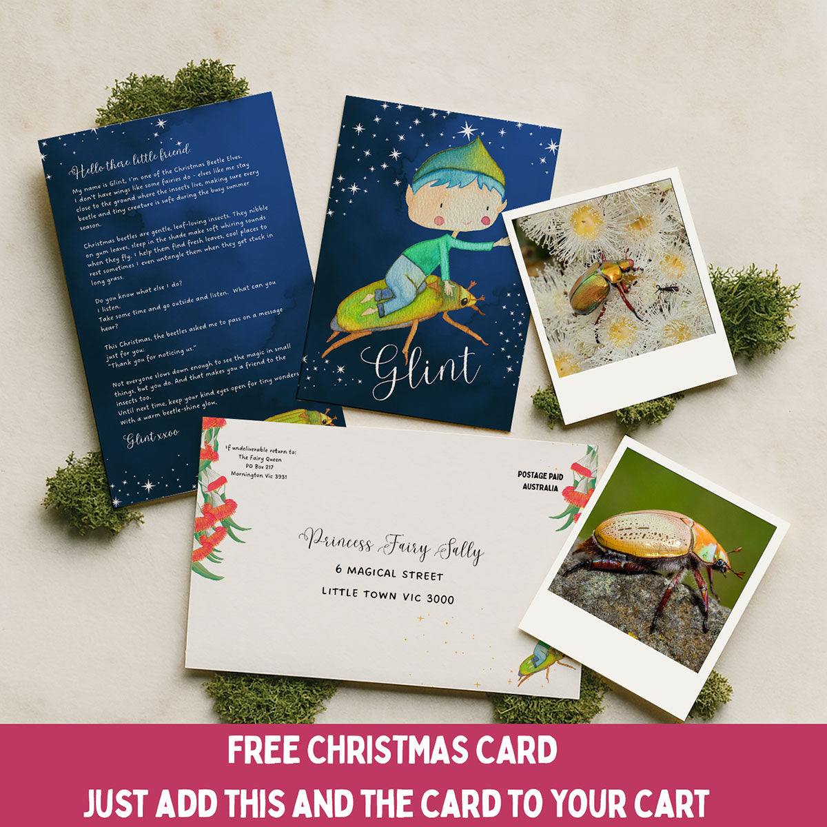 6 month Elf Mail Subscription Christmas Gift (Elf Mail subscription starts January)