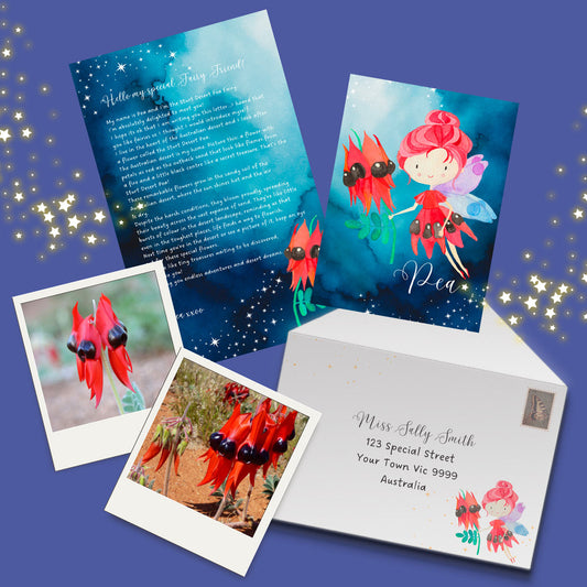 Fairy Mail - Pea The Sturt Desert Pea Fairy