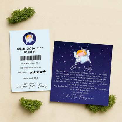 Printable Tooth Fairy Letters - Tooth Fairy letter