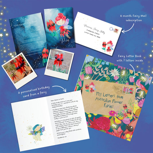 Fairy Mail Birthday Bundle – Book, card + 6 month subscription. The Perfect Birthday Surprise! SAVE $40