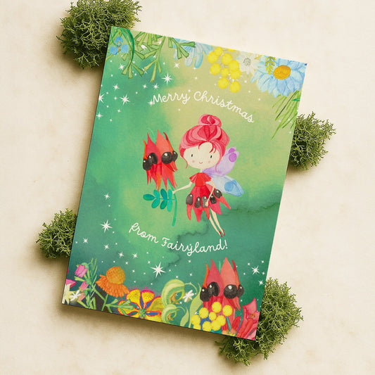 A Personalised Christmas Card from a Fairy - Fairy Mail