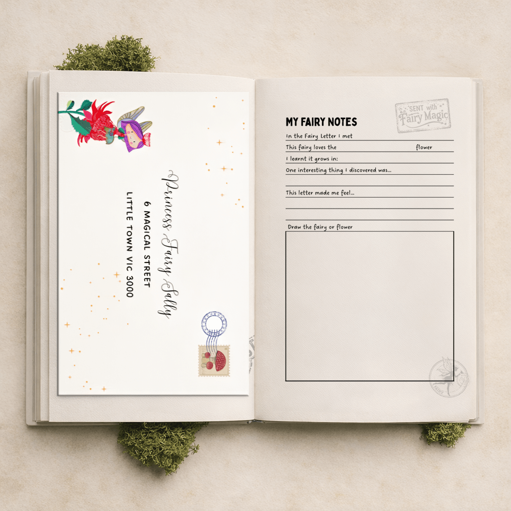 Australian Flower Fairies Field Notes - Fairy Mail