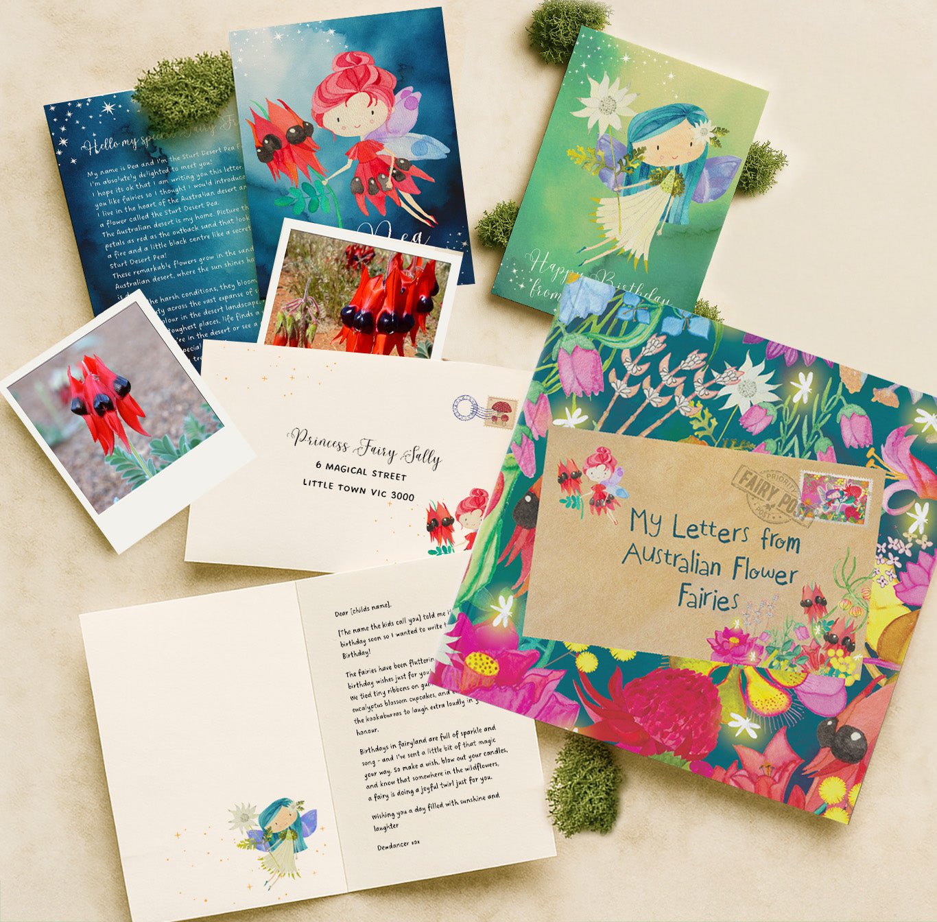 Fairy Mail Birthday Bundle – Book, card + 6 month subscription. The Perfect Birthday Surprise! SAVE $30 - Fairy Mail