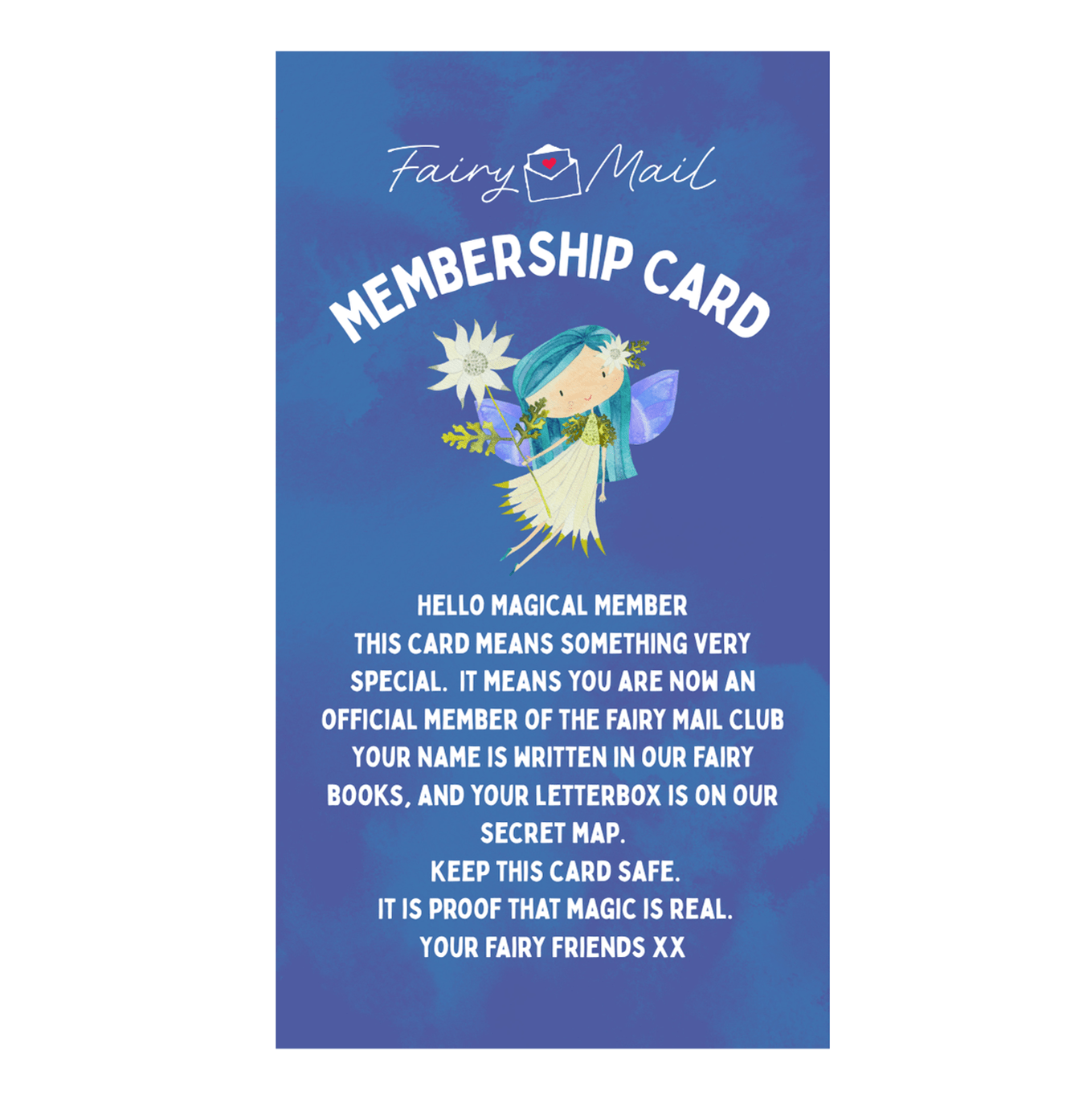 Fairy Mail Membership Card - Fairy Mail